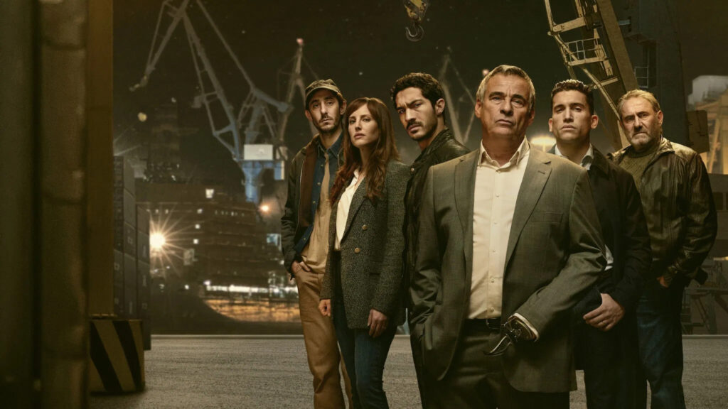 Dramatic Group Portrait at the Port Desktop Wallpaper