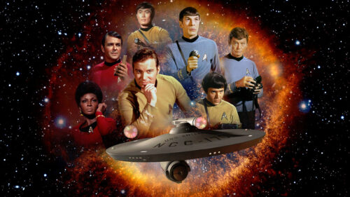 Star Trek The Original Series Cast 4K Desktop Wallpaper