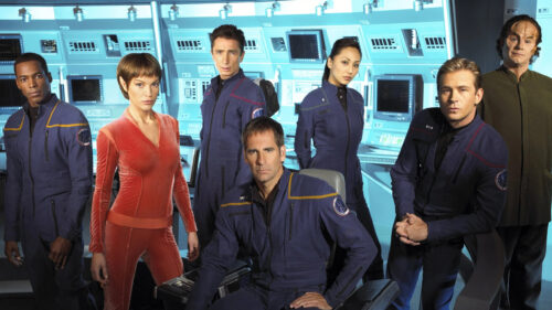 Star Trek Enterprise Cast Crew Desktop Wallpaper