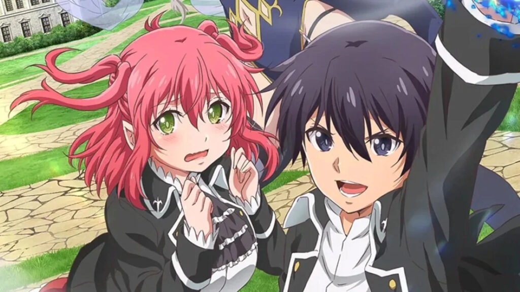 Anime Characters Kouki and Philia Desktop Wallpaper