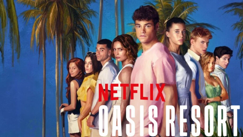 Netflix Oasis Resort Cast 4K Desktop Wallpaper