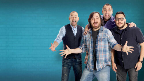 Impractical Jokers Cast Fun Studio Portrait Desktop Wallpaper