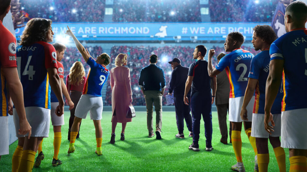 AFC Richmond Team on the Pitch 4K Desktop Wallpaper