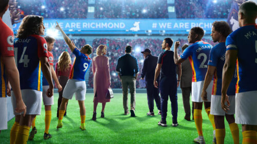 AFC Richmond Team on the Pitch 4K Desktop Wallpaper