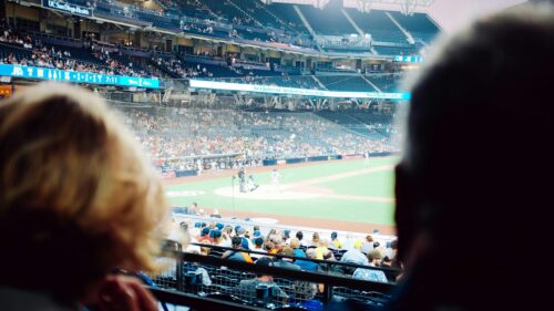 Baseball Stadium Game Day View From The Stands 4K Wallpaper