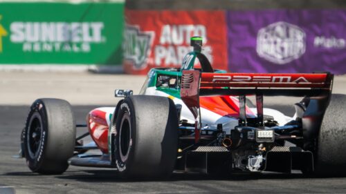 Prema Racing IndyCar Action Speed Blur Desktop Wallpaper