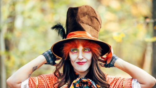 Mad Hatter Fantasy Character Costume 4K Desktop Wallpaper