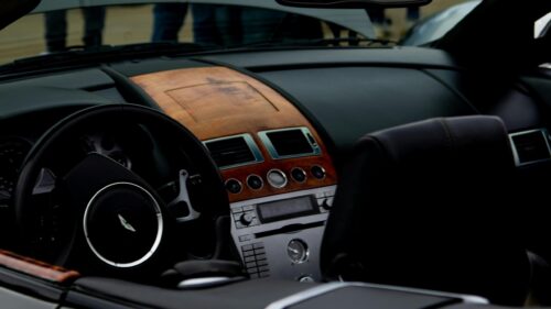 Luxury Aston Martin Interior Dashboard 4K Desktop Wallpaper
