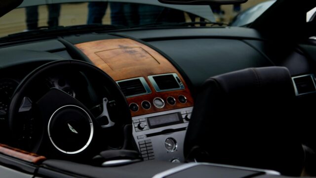 Luxury Aston Martin Interior Dashboard 4K Desktop Wallpaper