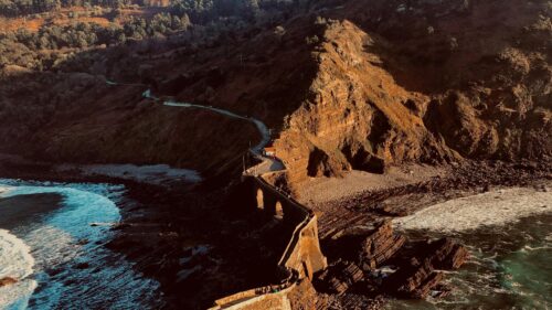 Dramatic Stone Stairway to San Juan de Gaztelugatxe Coast 4K Wallpaper