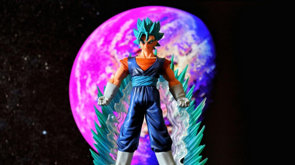 Super Saiyan Blue Vegito Dragon Ball Aura Power 4K Wallpaper