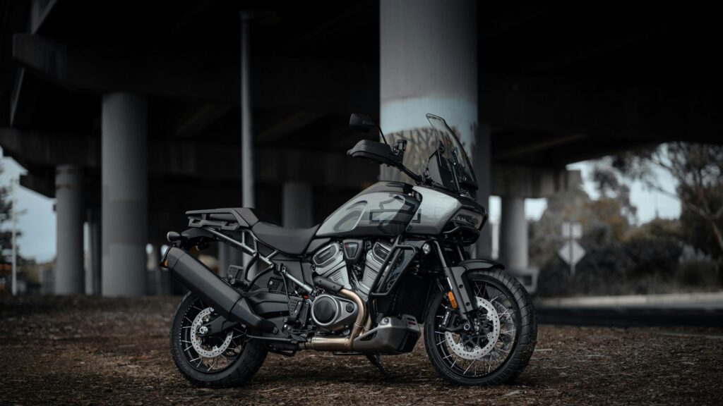 Harley-Davidson Pan America Adventure Motorcycle 4K Desktop Wallpaper