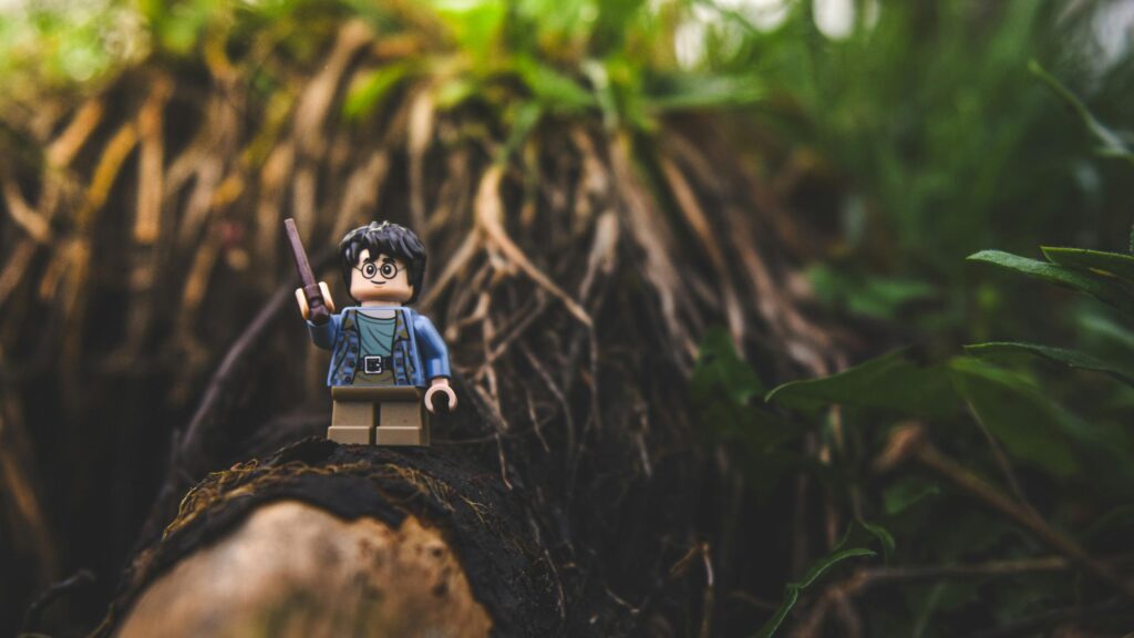 Lego Harry Potter Wizard Adventure in Nature 4K Desktop Wallpaper