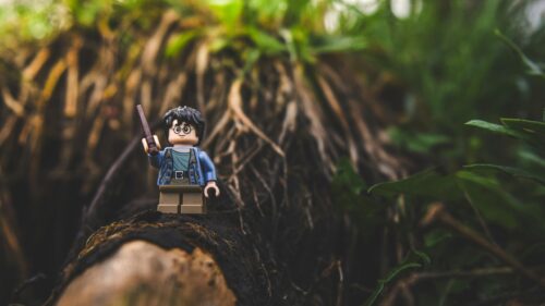 Lego Harry Potter Wizard Adventure in Nature 4K Desktop Wallpaper