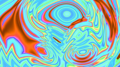 Abstract Liquid Marble Psychedelic Swirls 4K Desktop Wallpaper