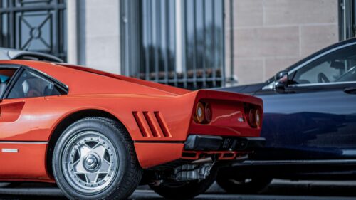 Stunning Classic Ferrari 288 GTO Rear View 4K Desktop Wallpaper