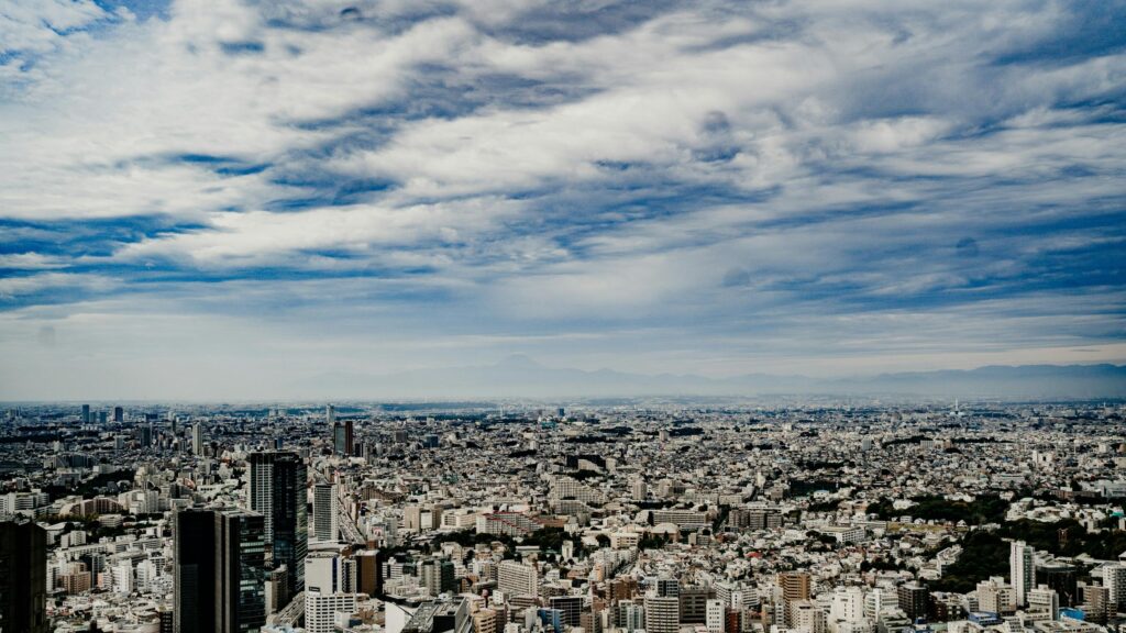 Breathtaking Tokyo Cityscape Skyline View 4K Desktop Wallpaper