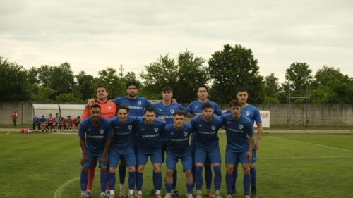 Soccer Team Posing for a Professional Group Photo 4K Wallpaper