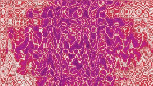 Abstract Fuchsia and White Wavy Texture 4K Desktop Wallpaper