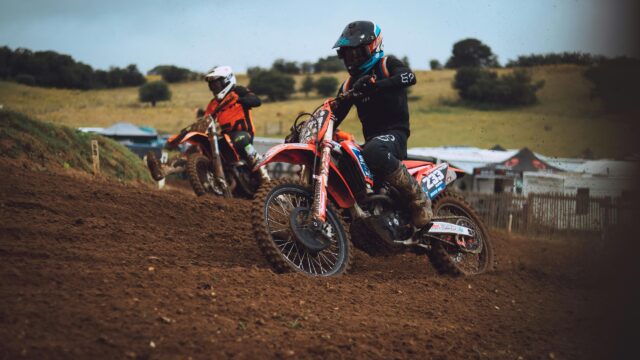 Adrenaline Filled Motocross Racing Action Desktop Wallpaper