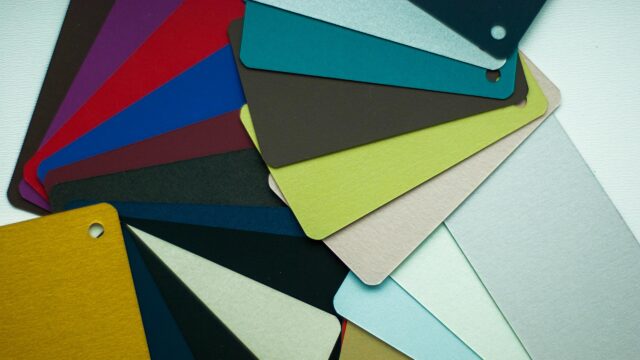 Vibrant Color Palette Paint Swatch Samples Abstract 4K Wallpaper