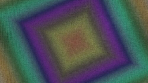 Abstract Gradient Square Fusion Art Desktop Wallpaper