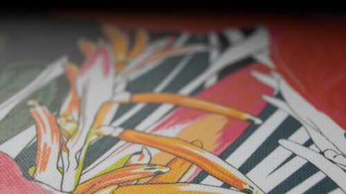 Abstract Tropical Botanical Floral Art Illustration Desktop Wallpaper