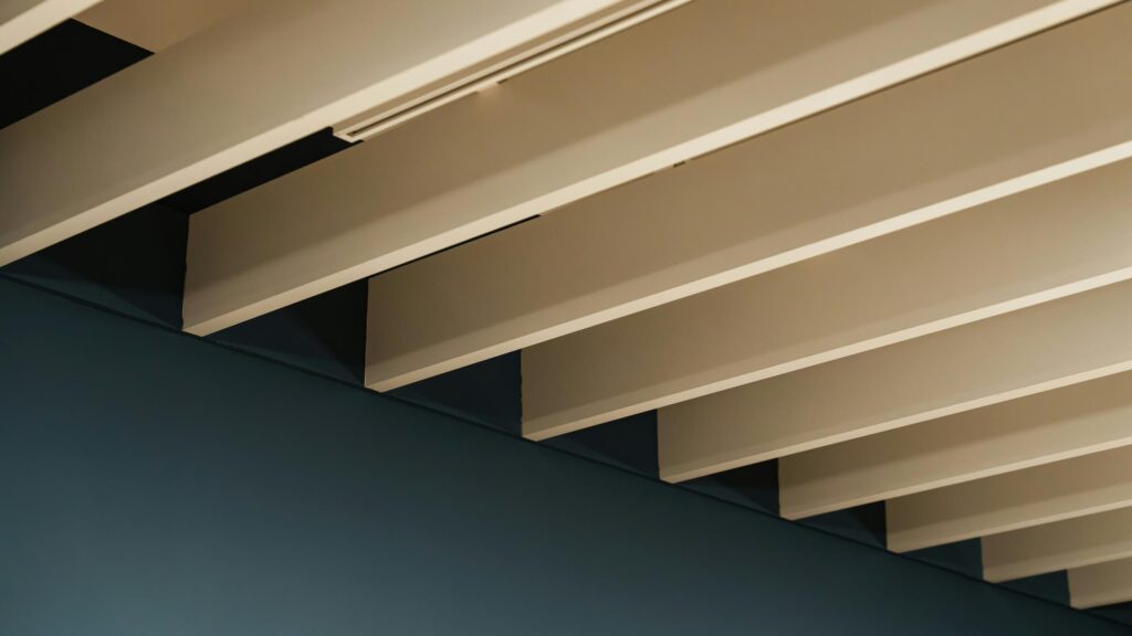 Modern Architectural Ceiling Structure Design Desktop Wallpaper