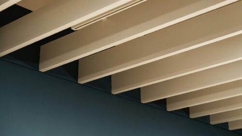 Modern Architectural Ceiling Structure Design Desktop Wallpaper