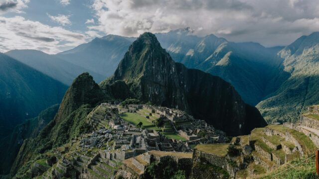 Machu Picchu Ancient Inca Citadel Mountains 4K Desktop Wallpaper