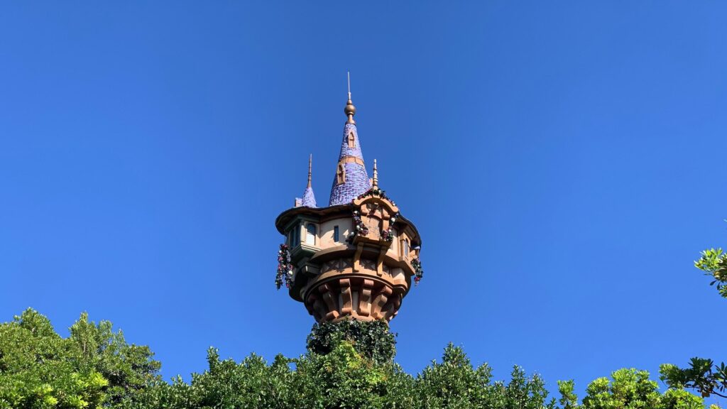 Rapunzel's Tangled Tower at Disney World Magic Kingdom Desktop Wallpaper