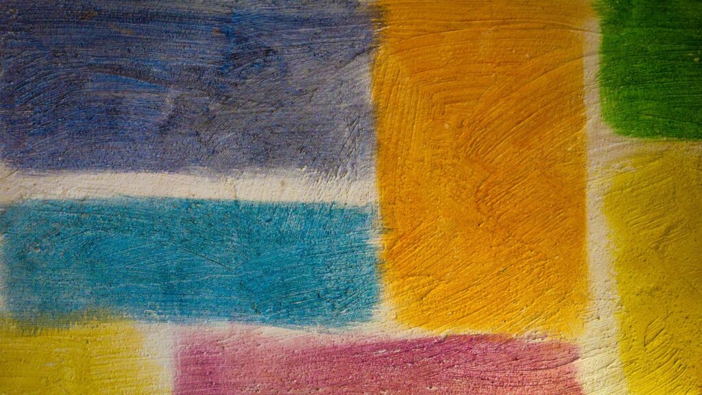 Abstract Multicolored Painted Texture Art 4K Desktop Wallpaper