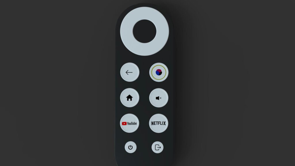 Minimalist Google Chromecast TV Remote Control 4K Wallpaper