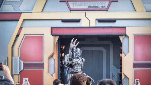 Megatron Transformers Cosplay at Universal Studios 4K Wallpaper