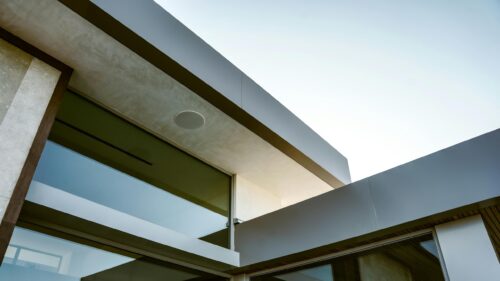 Modern Architectural Minimalism Luxury Building 4K Desktop Wallpaper