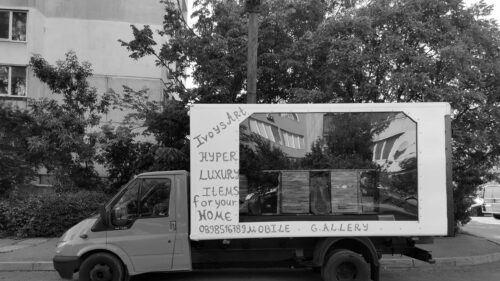 Iveys Art Mobile Gallery Truck Street View Desktop Wallpaper