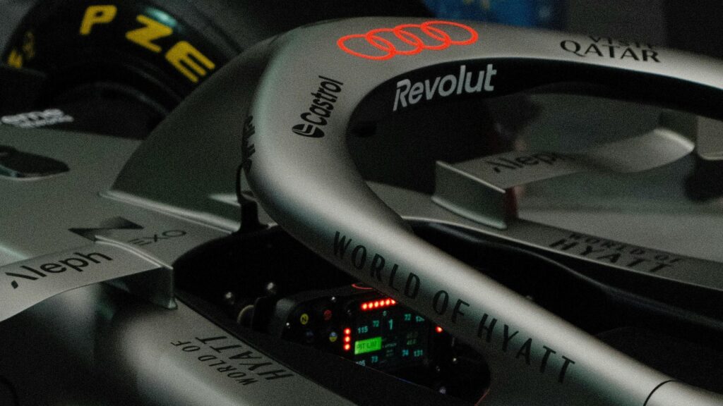 Audi Formula 1 Cockpit Detail Race Car 4K Wallpaper