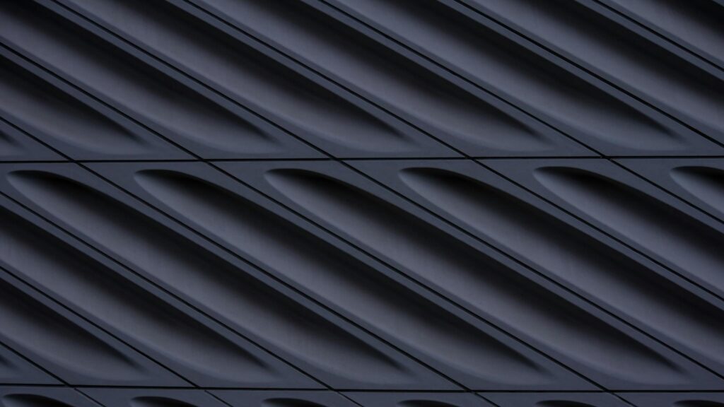 Minimalist Architectural Grey Abstract Wave Pattern 4K Wallpaper