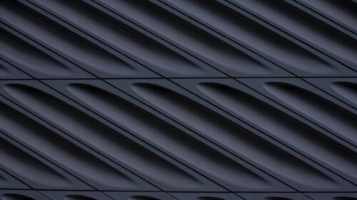 Minimalist Architectural Grey Abstract Wave Pattern 4K Wallpaper