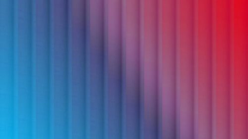 Minimalist Blue and Red Gradient Vertical Stripe 4K Wallpaper