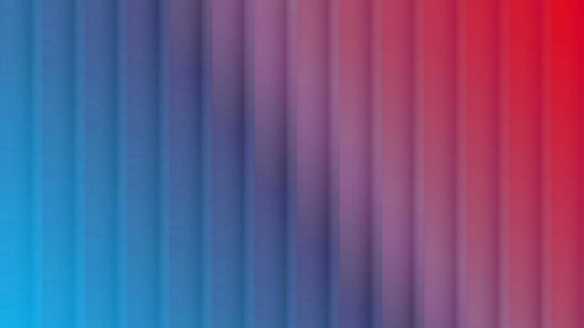 Minimalist Blue and Red Gradient Vertical Stripe 4K Wallpaper