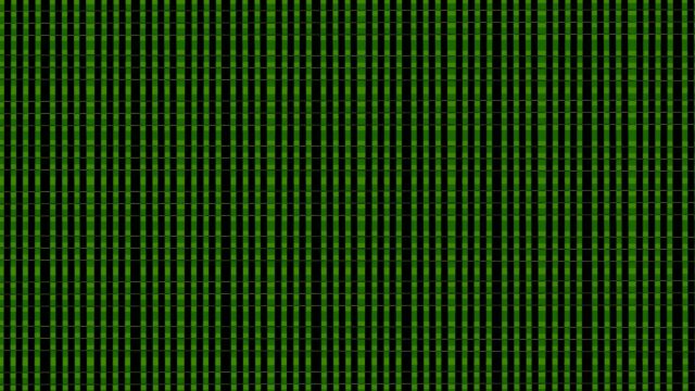 Green Matrix Grid Abstract Digital Art 4K Wallpaper