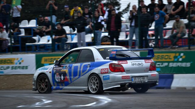 Drifting Subaru Impreza WRX STI Racing Car Desktop Wallpaper