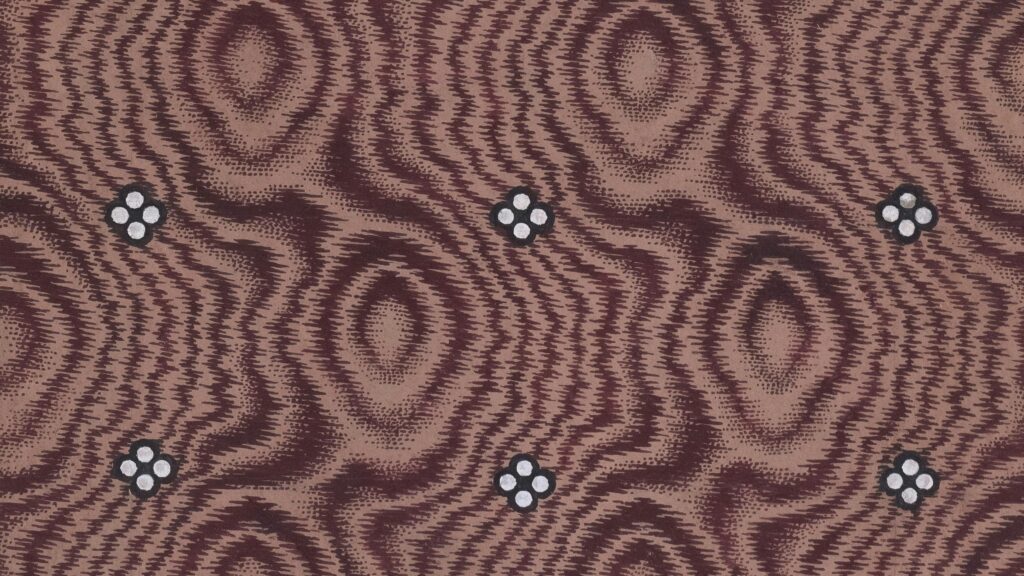 Abstract Brown Wood Grain Texture with Dotted Pattern Desktop Wallpaper