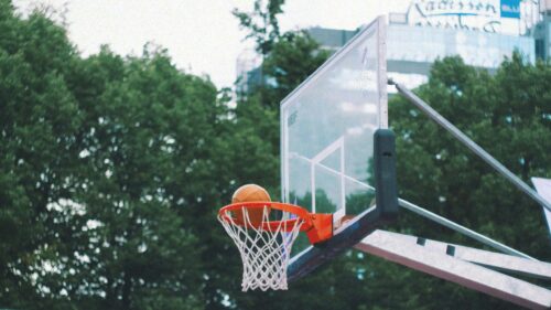 Basketball Hoop Net Shot Sports Action Desktop Wallpaper