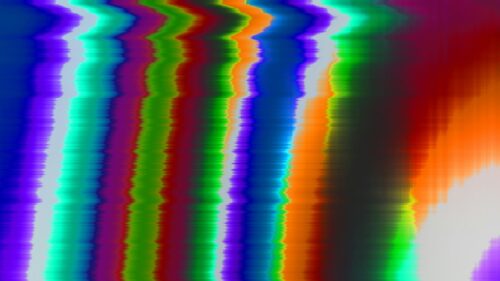 Abstract Vertical Color Streaks Digital Glitch 4K Desktop Wallpaper