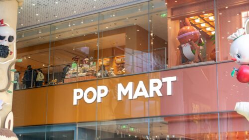 Pop Mart Storefront with Cute Character Displays Desktop Wallpaper