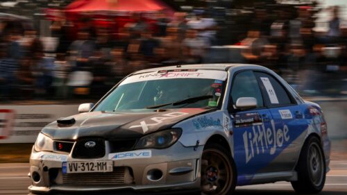 Subaru Impreza WRX STI Drift Car Action 4K Wallpaper