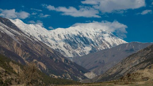 Breathtaking Himalayan Snowy Mountain Peak 4K Desktop Wallpaper