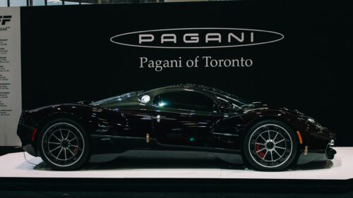 Pagano Huayra Supercar Dark Metallic Luxury Sports Car Desktop Wallpaper